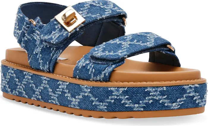 Bigmona Raffia Slingback Platform Sandal (Women) | Nordstrom