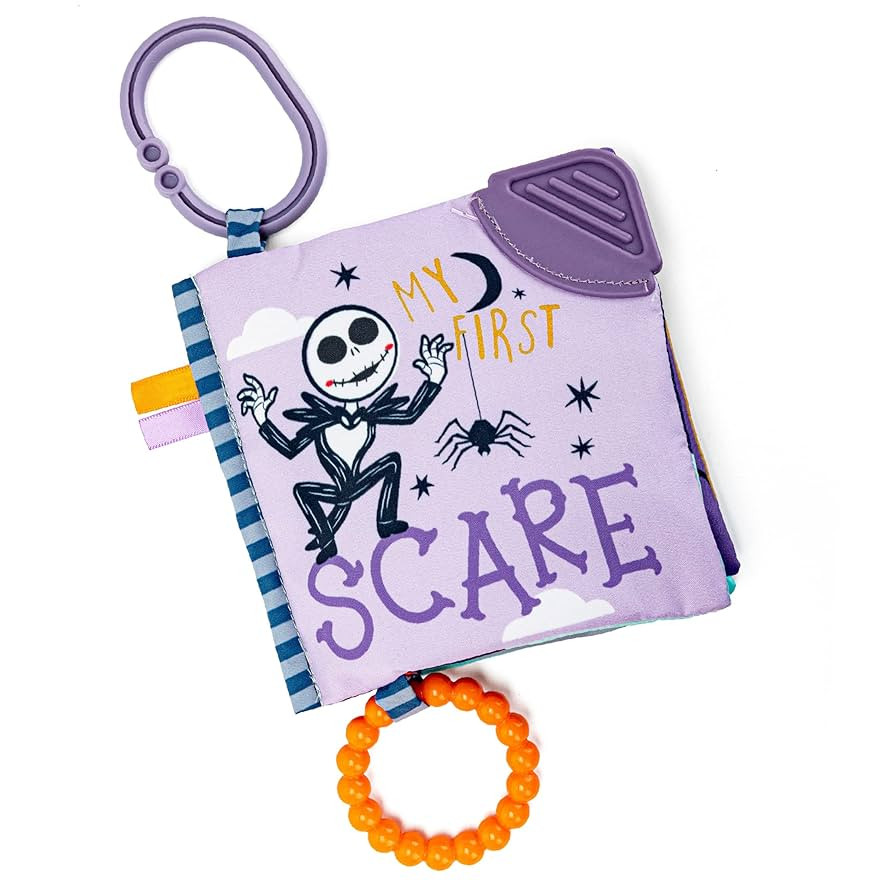Kids Preferred Disney Nightmare Before Christmas My First Scare Jack Skellington Soft Book Baby T... | Amazon (US)