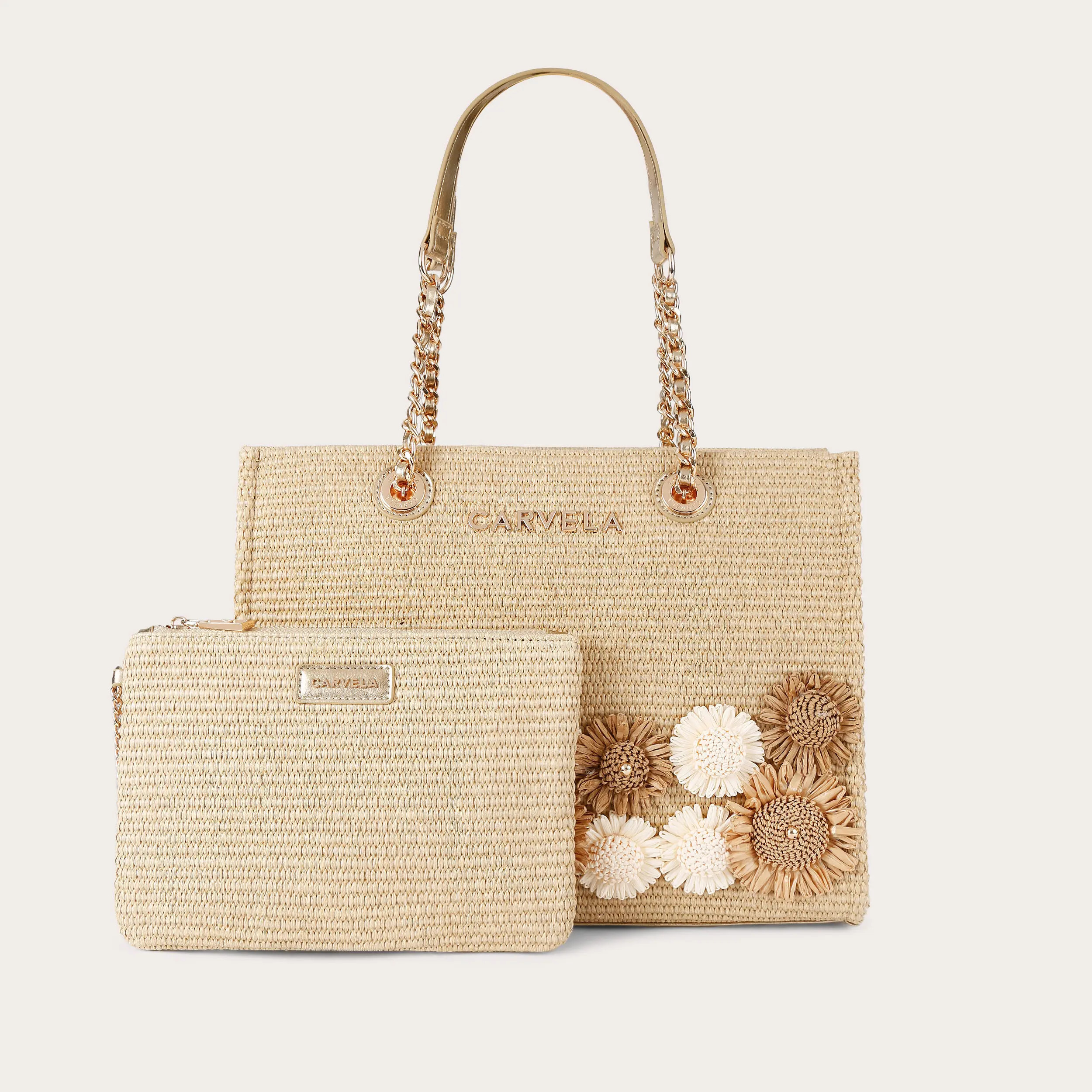 sorrento flower tote bag | Carvela UK