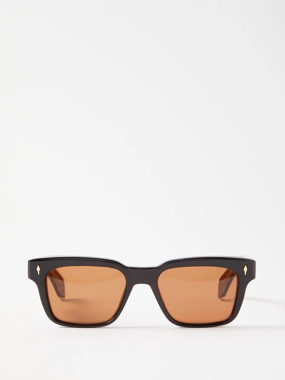 Molino rectangular acetate sunglasses | Jacques Marie Mage | Matches (US)