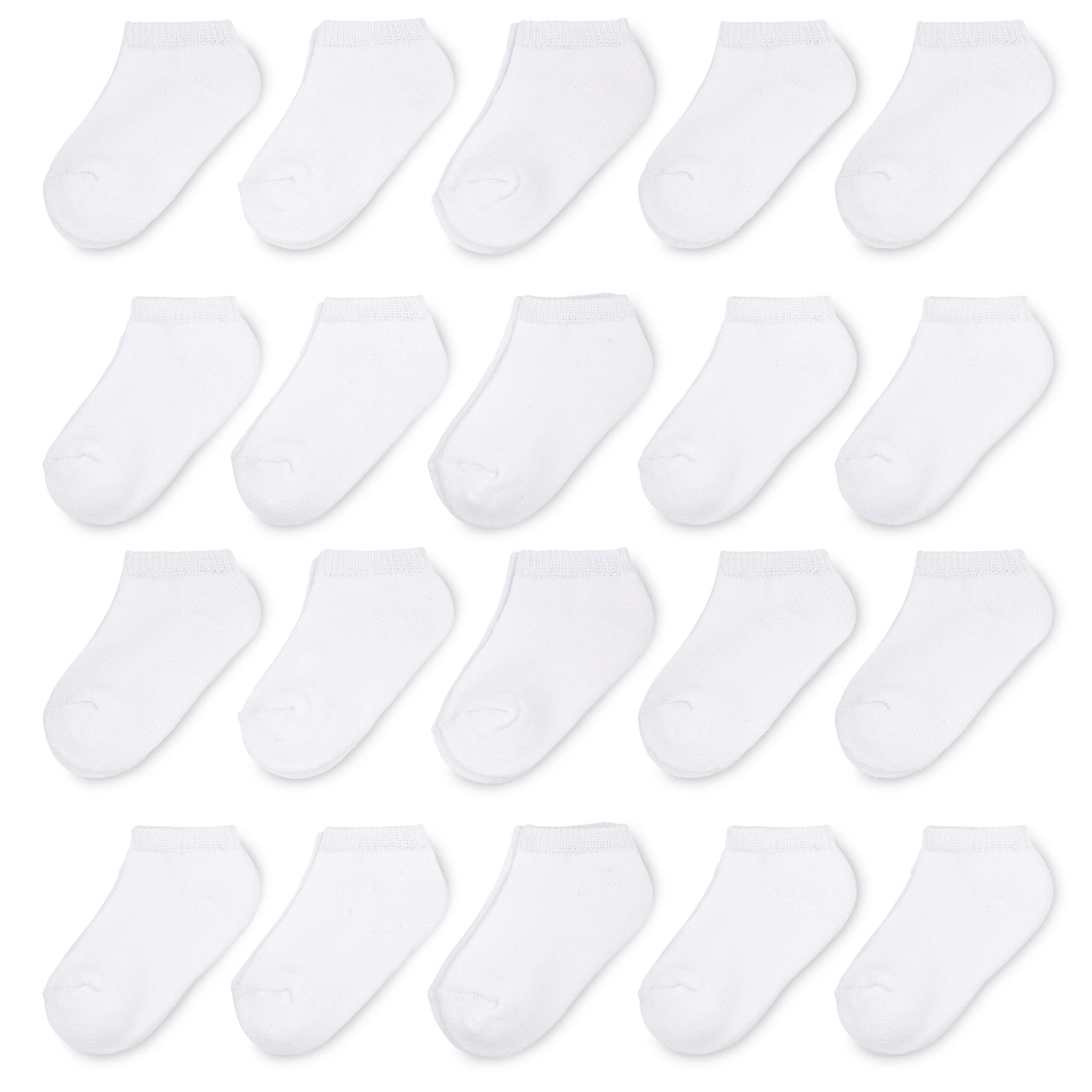 Wonder Nation Infant and Toddler Low- Cut Socks, 20-Pack, Sizes 0M-5T | Walmart (US)