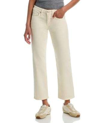 rag & bone Harlow Low Rise Straight Ankle Jeans in Ecru | Bloomingdale's Women | Bloomingdale's (AU)