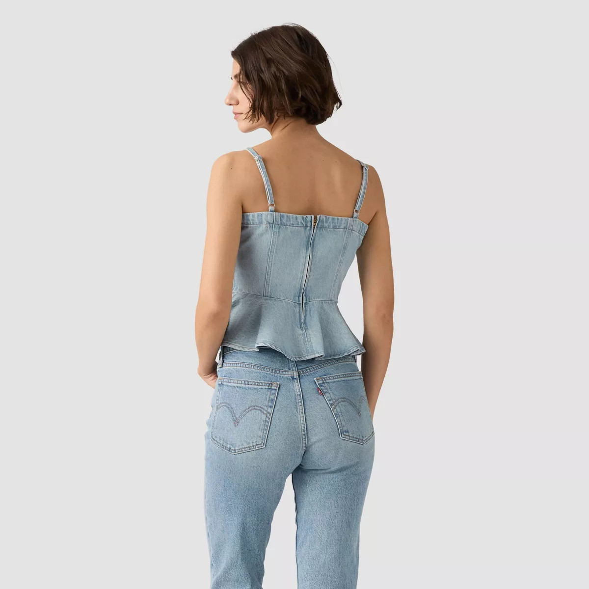 Levi's® Women's Anderson Flounce Tank Top - Face Value XS | Target