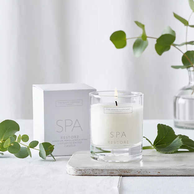 Spa Restore Signature Candle | The White Company (UK)