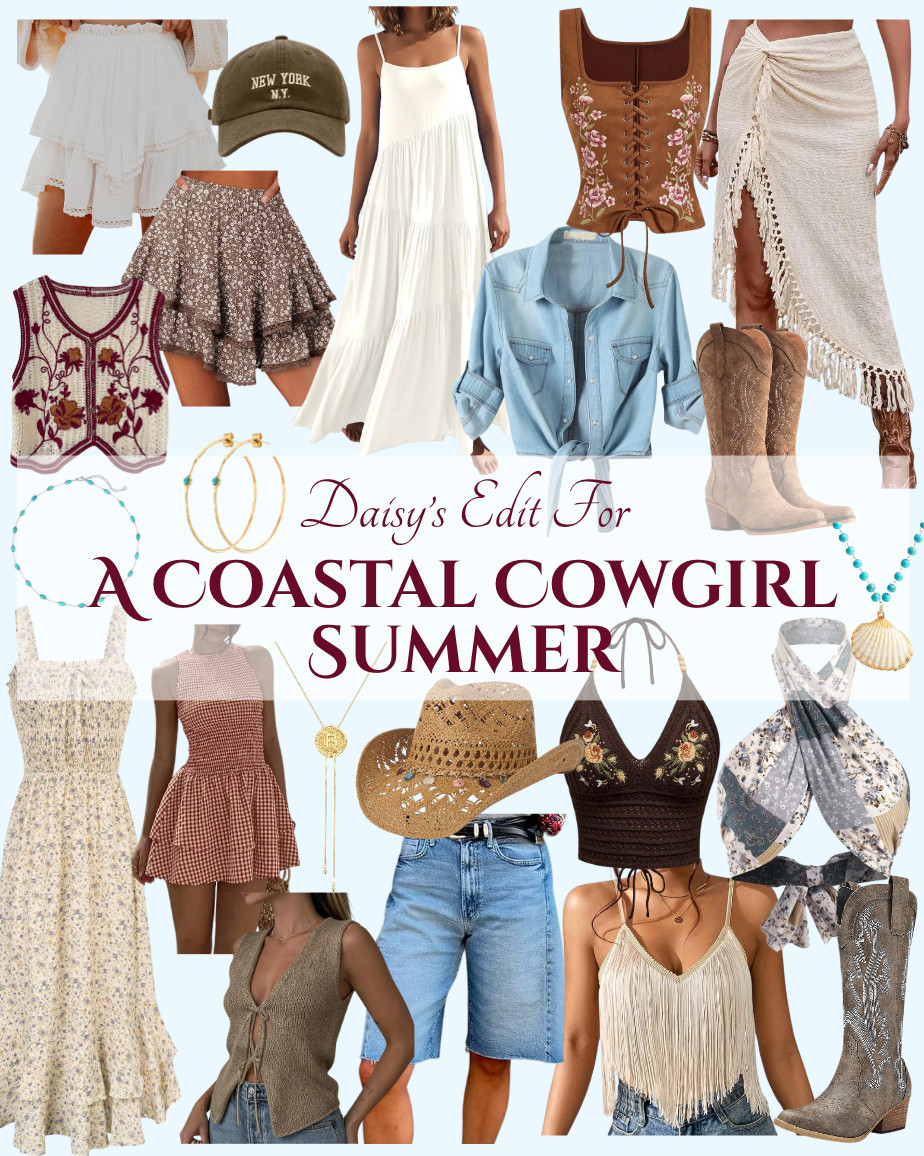 My edit for a coastal cowgirl summer aesthetic.  

 #LTKootd #LTKSaleAlert