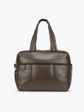 Luka Duffel in Vegan Leather in Mushroom | CALPAK