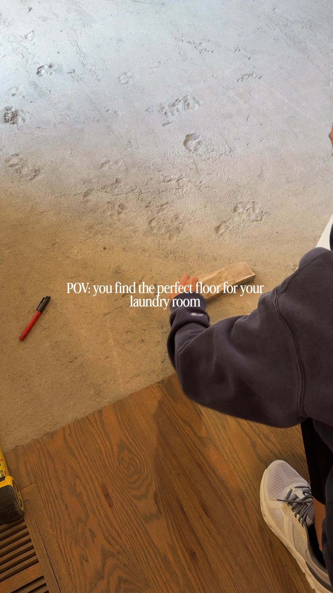 Brick floor in a mudroom might be the most underrated durable flooring option for a busy house 
🧱🧱

#LTKHome #LTKActive #LTKOver40