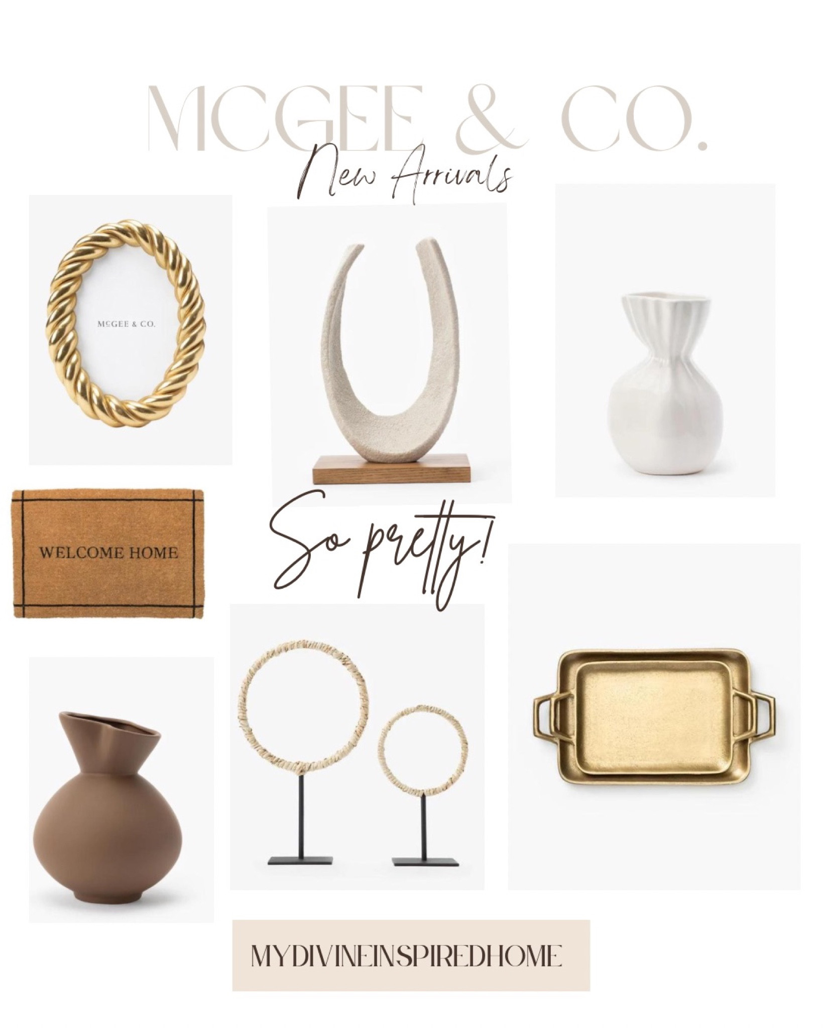 These new arrivals are so beautiful! I’ve already ordered the vase and gold frame! So beautiful!  Can’t wait for it to arrive! 
#vase #doormat #goldframe

#LTKhome #LTKFind