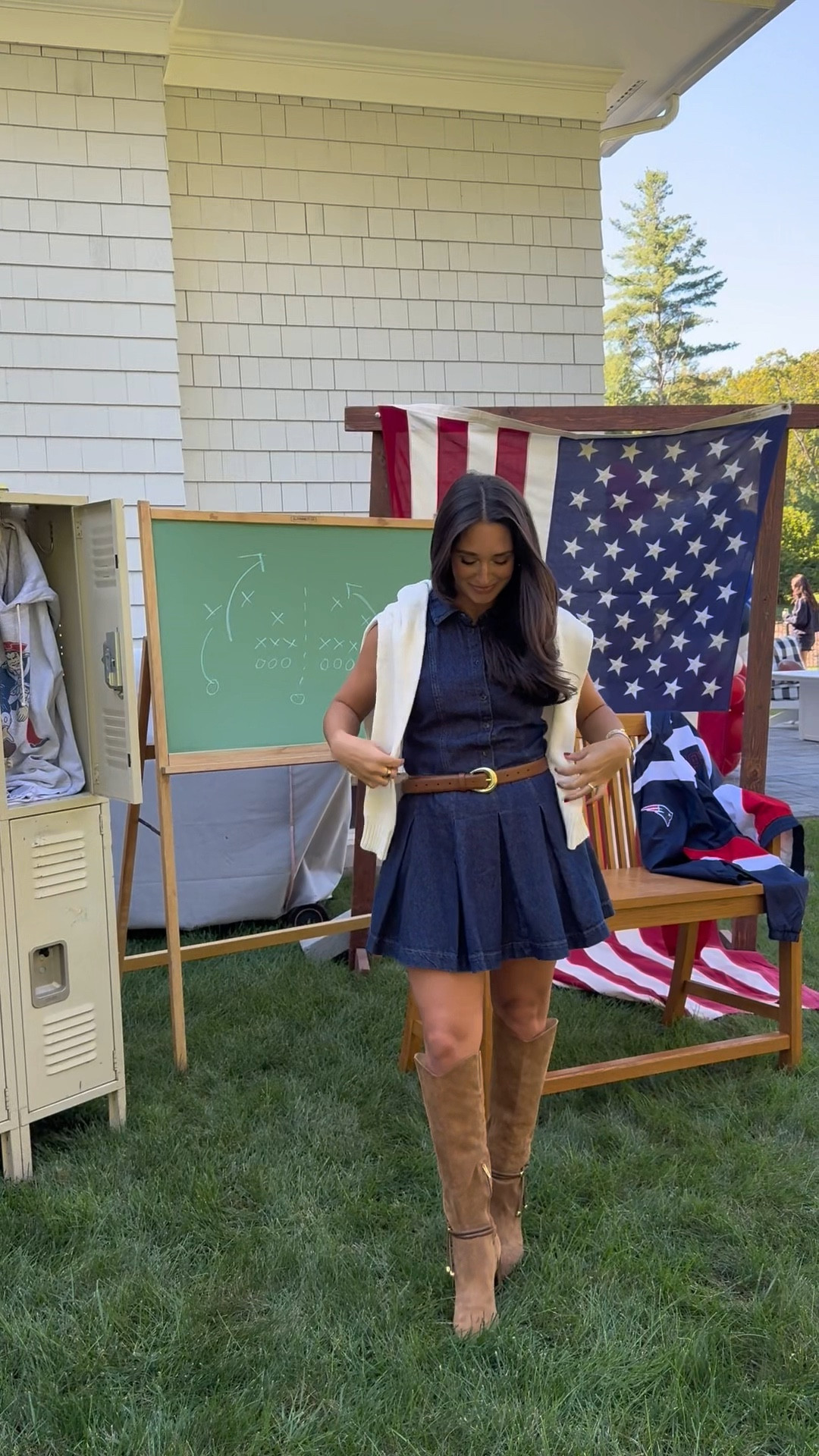 #nordstrompartner @nordstrom game day for me is hosting a season kickoff brunch for the patriot wives and girlfriends! 

#LTKParties #LTKSeasonal