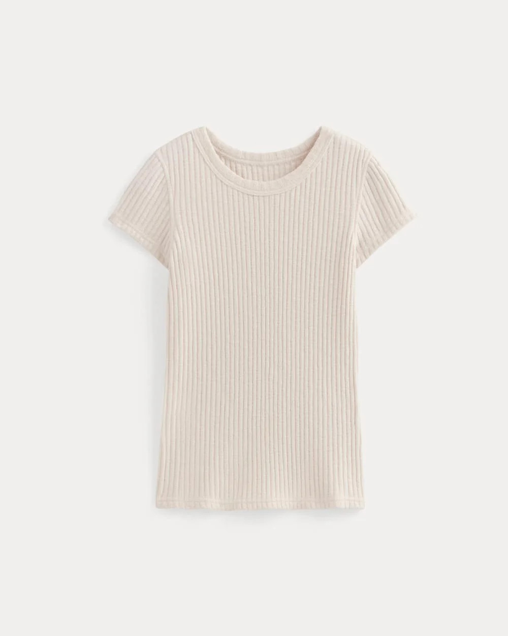 The Cozy Rib Tee | Bone | Everlane