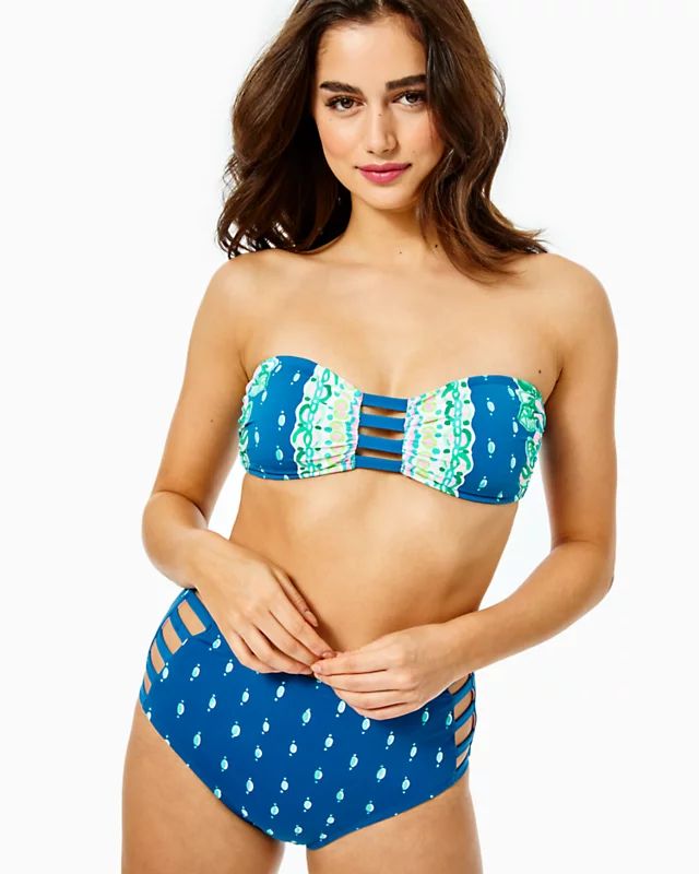 Bari Bandeau Bikini Top | Lilly Pulitzer