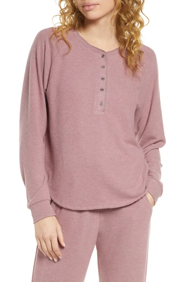 Lounge Henley Top | Nordstrom