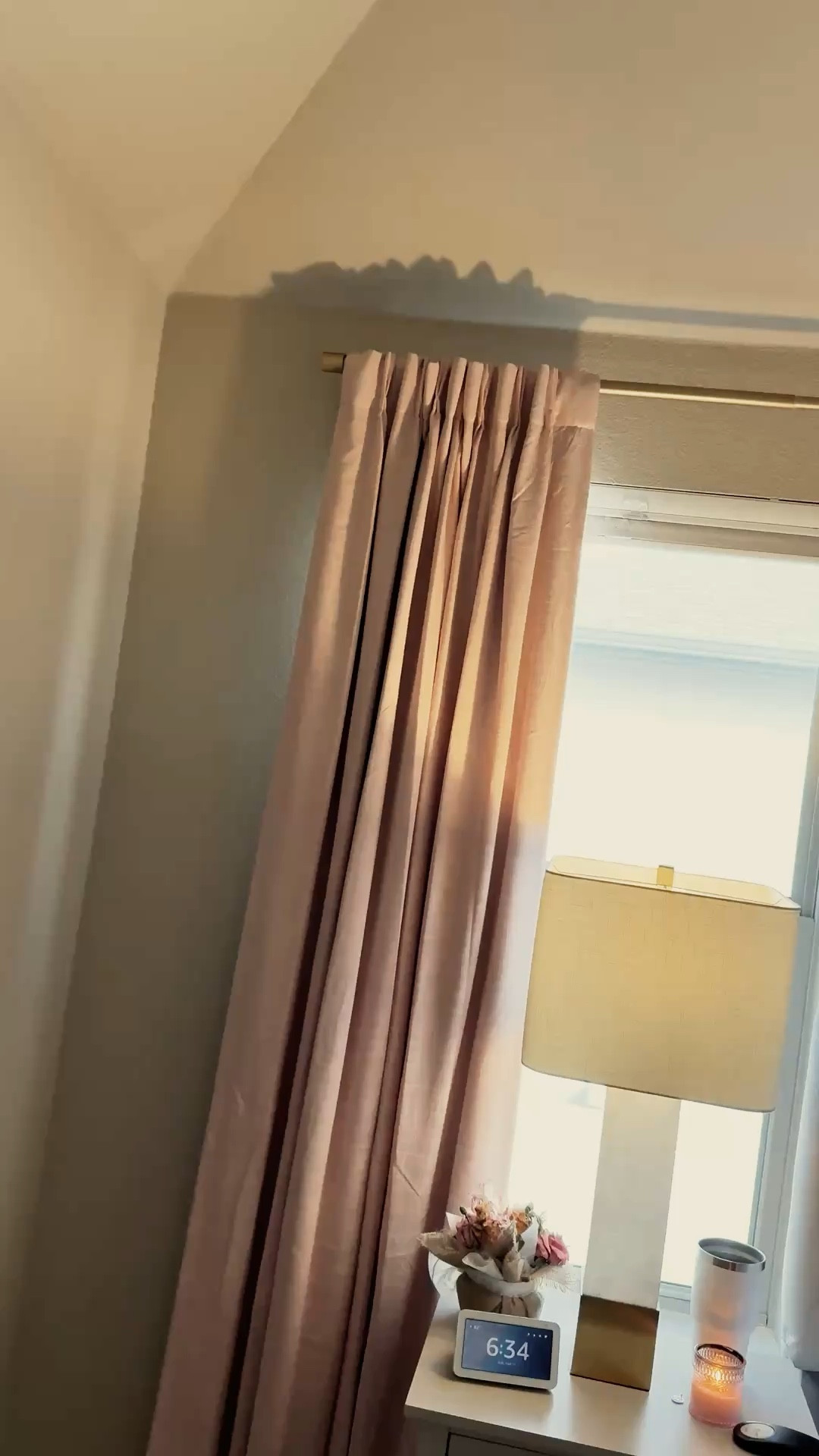 Curtains are up in Brynn’s room. These are such great quality for the price and they are black out which is a requirement for any teenager’s room 😉 the rods are simple and chic. Very happy with the end result! I got the 90” panels 