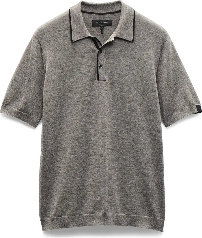 rag & bone Crawford Wool & Cashmere Sweater Polo | Nordstrom | Nordstrom