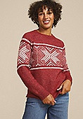 Cozier Than Cashmere Fair Isle Sweater | Maurices