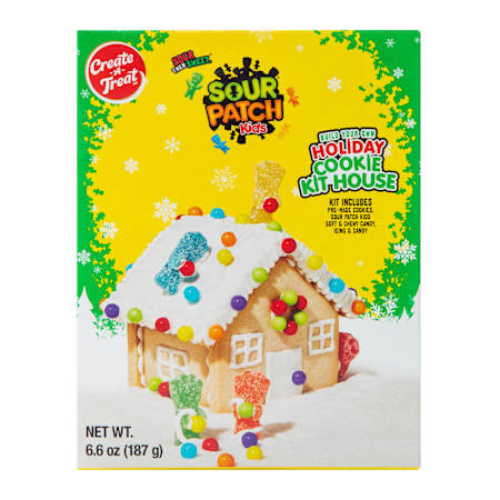 Sour Patch Kids® Build-Your-Own Holiday Cookie House Kit | Five Below