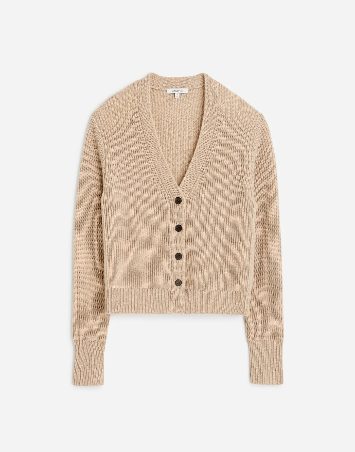 SoftWool Button-Front Cardigan | Madewell | Madewell