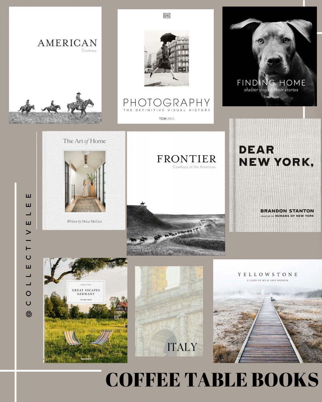 Some of my favorite coffee table books! I think coffee table books should also represent you and your family and your home so definitely search for ones with things that you’re into but here are some of my favorites  

#LTKHome #LTKTravel