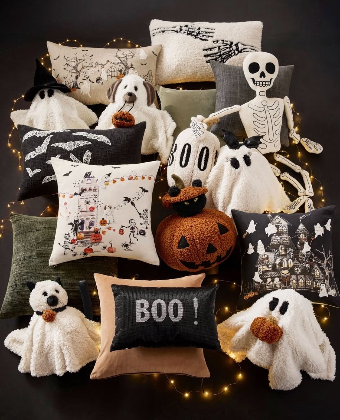 Pottery Barn Halloween 2025 throw pillows 

#LTKHome #LTKStyleTip #LTKSeasonal