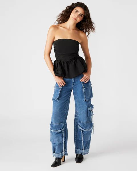 DUO MEDIUM DENIM PANT | Steve Madden (US)