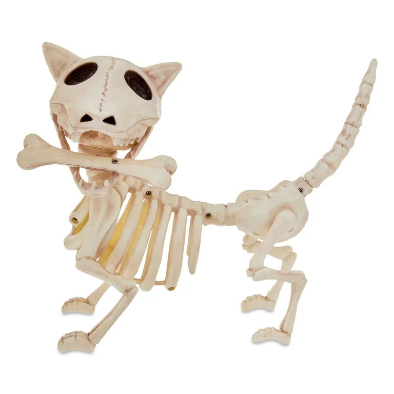 Halloween Small Skeleton Dog, 9" x 12", by Way To Celebrate | Walmart (US)