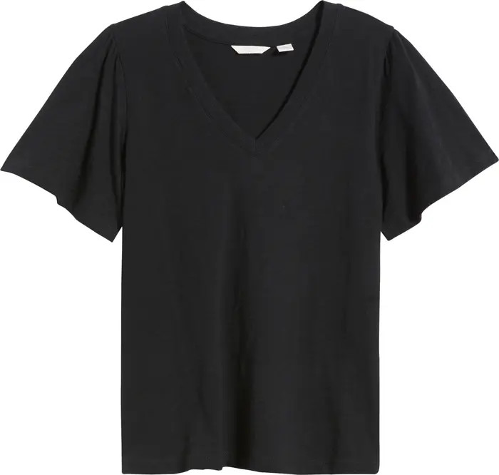 Bell Sleeve V-Neck T-Shirt | Nordstrom