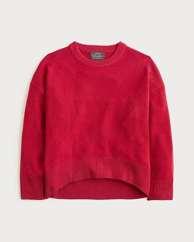 Spring Street cashmere luxe-weight crewneck sweater | J. Crew US