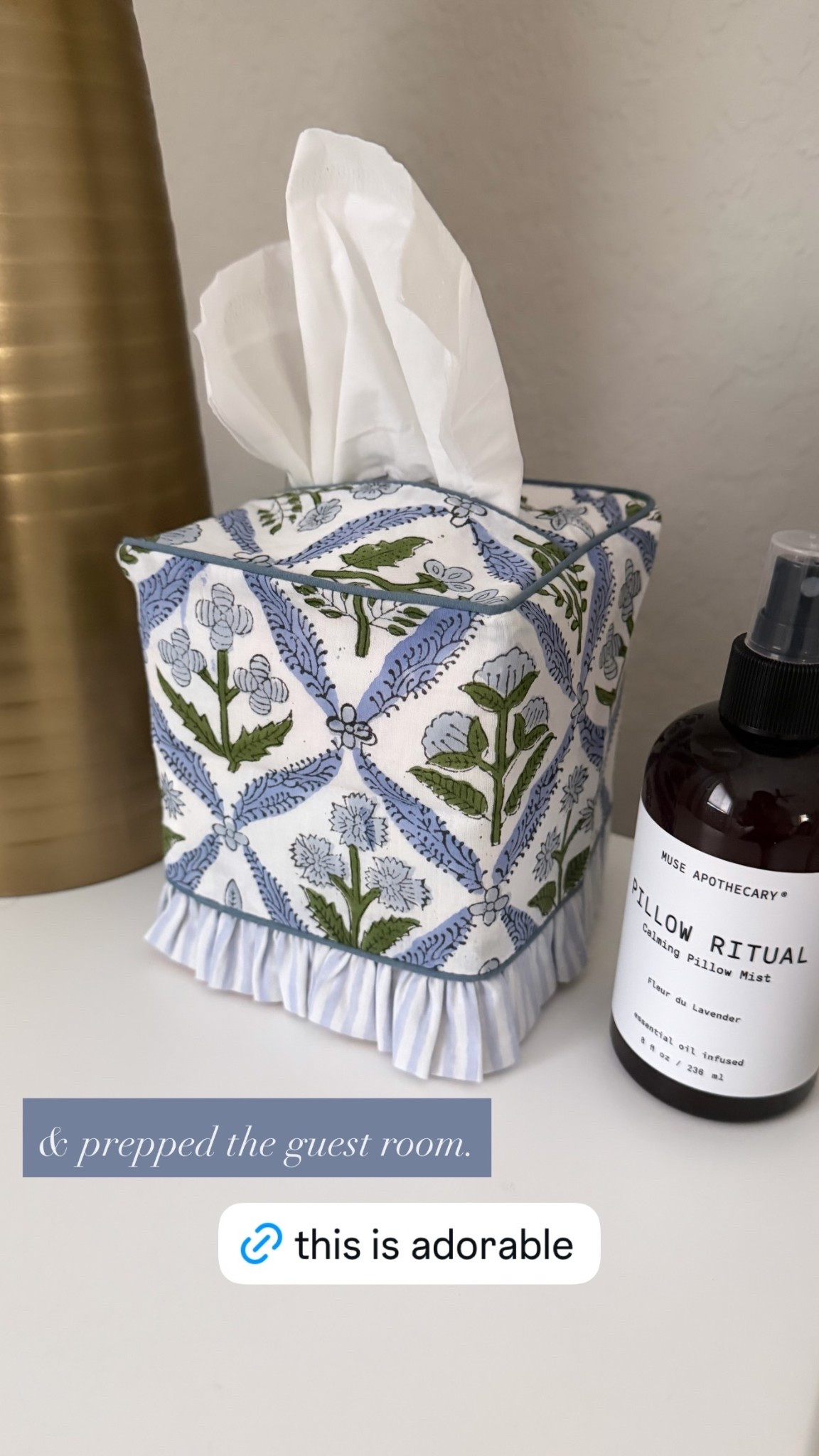 Restocked our guest room.

#LTKHome