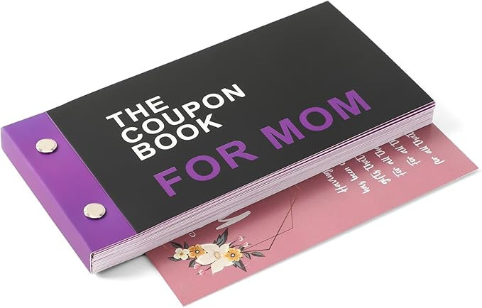 Fun Coupon Book for Mom - Unique Mothers Day Gifts from Daughter, Thoughtful Birthday Gift from K... | Amazon (US)