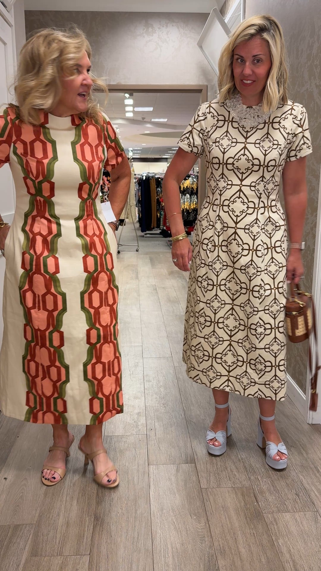 The mestiza dresses are Stunning. They have several different reversible dresses. 
True to size 

#LTKPetite #LTKOver40 #LTKWedding