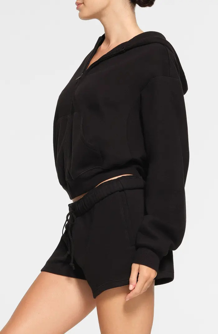 Cotton Fleece Blend Classic Zip-Up Hoodie | Nordstrom