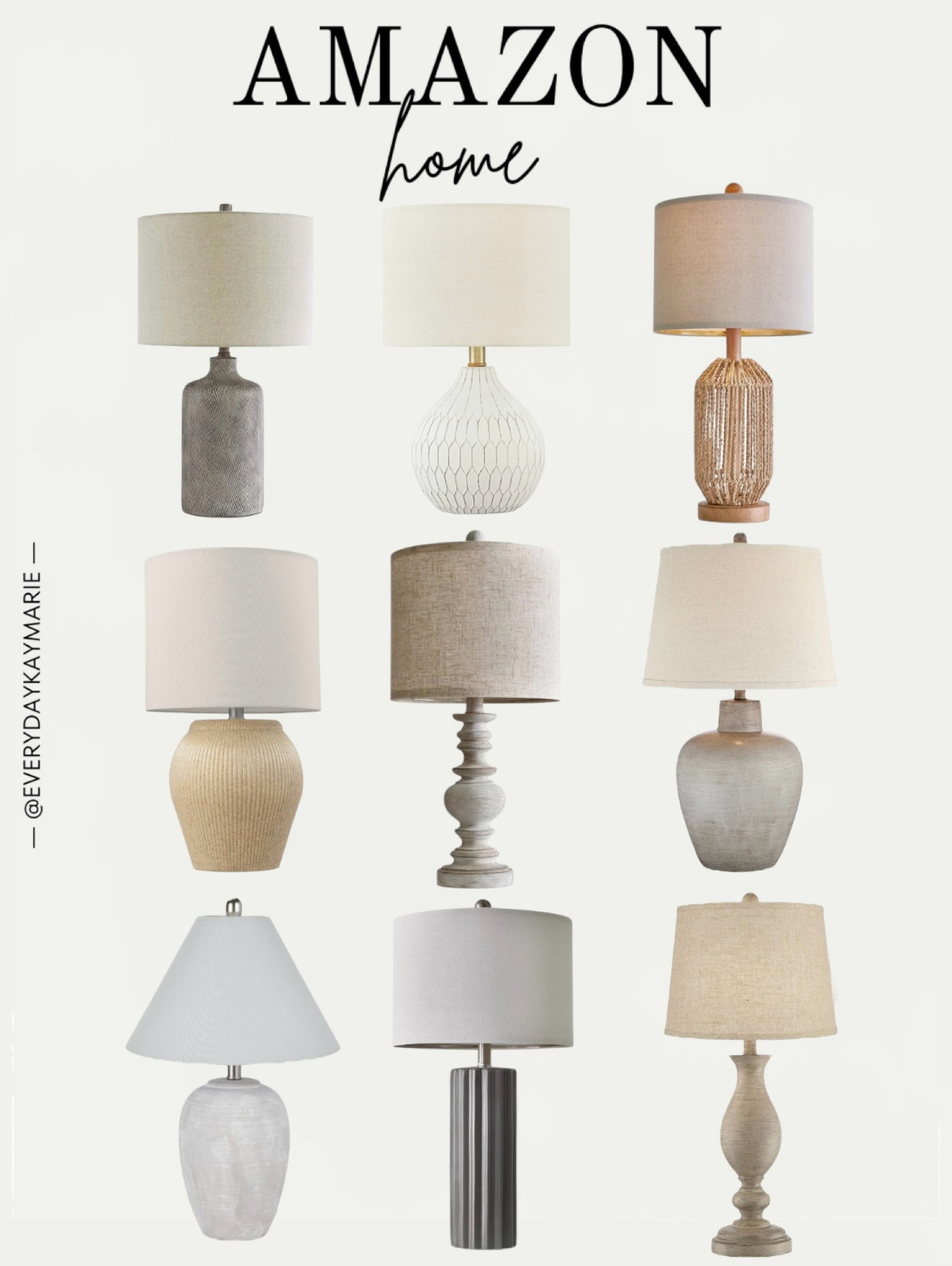 Amazon table lamps💕

Living room, bedroom, lighting, farmhouse, rustic, modern home 


#LTKHome #LTKFindsUnder100