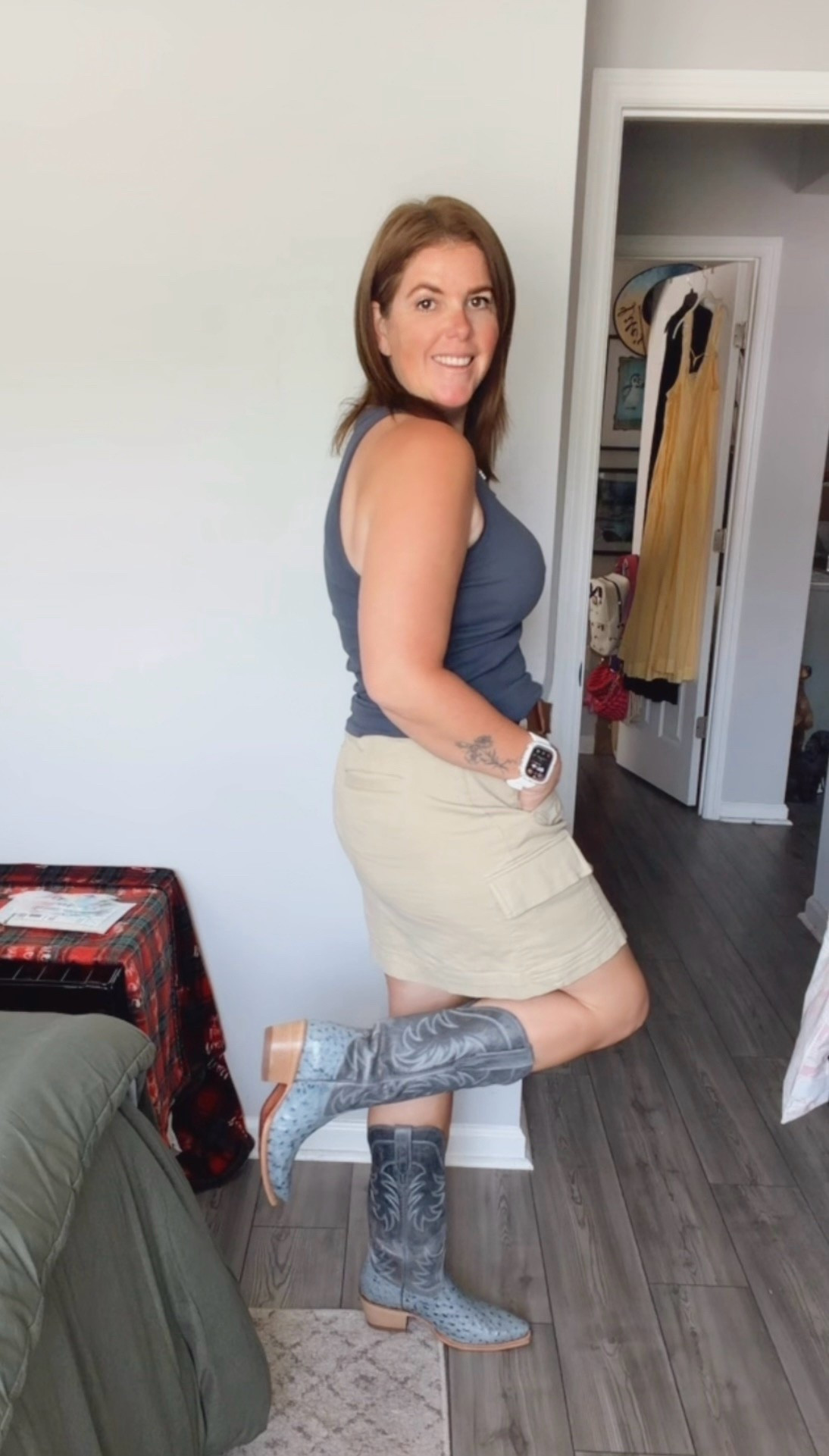 One of the prettiest boots I’ve added to my collection! These are the Tecovas Annie boots and they are a new limited edition pair! I know these are a bit of an investment, but they are boots you will have forever!

#LTKMothersDay #LTKootd #LTKOver40