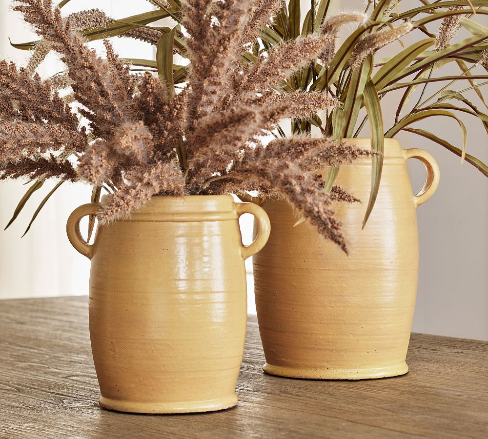 Handcrafted Lachman Crock Vases | Pottery Barn (US)