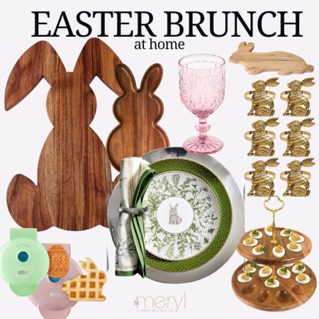 Whimsical and pretty items for Easter brunch at home 
Easter Decor Easter Grazing Charcuterie Board Target William-Sonoma Bunny Decor Dash Bunny Waffle Deviled Eggs Tray Walmart Amazonn


#LTKSeasonal #LTKfindsunder100 #LTKhome