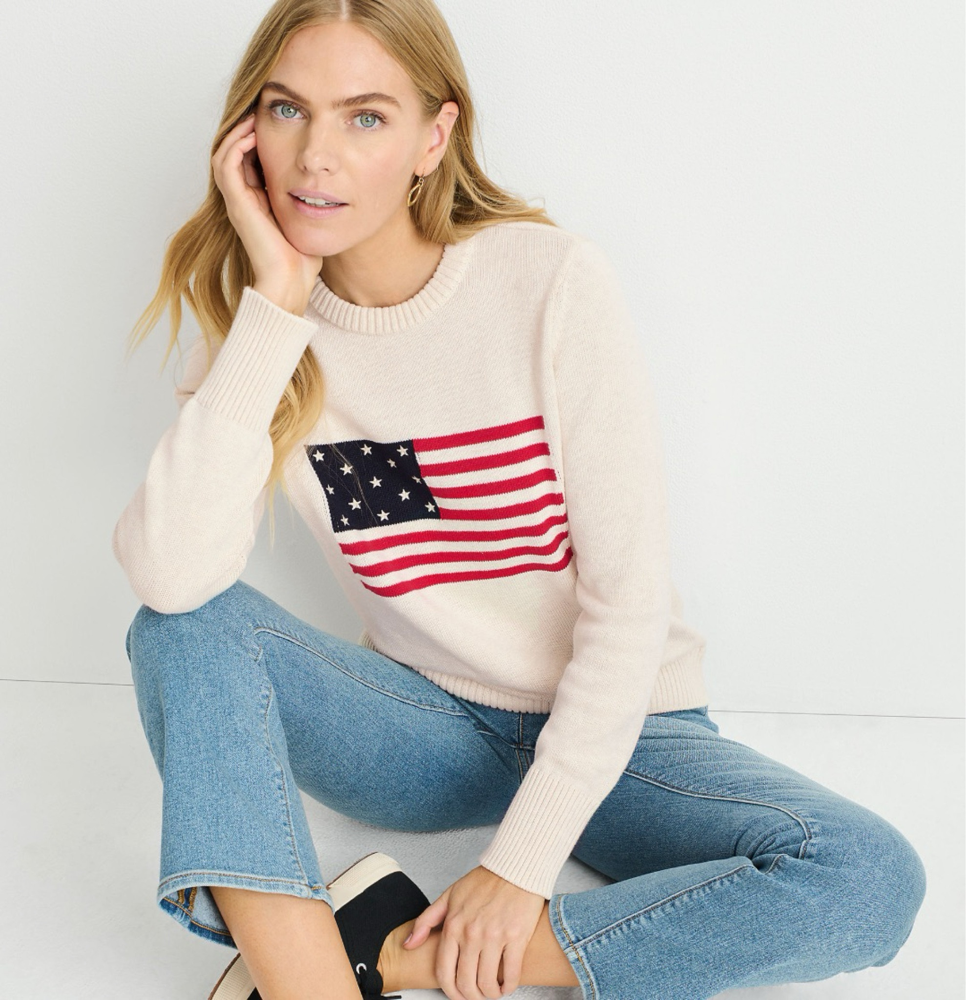 So many brands have American flag sweaters…. I wanted one last summer but never went for it. This is my summer! 

#ralphlaurenaesthetic 

#LTKSeasonal