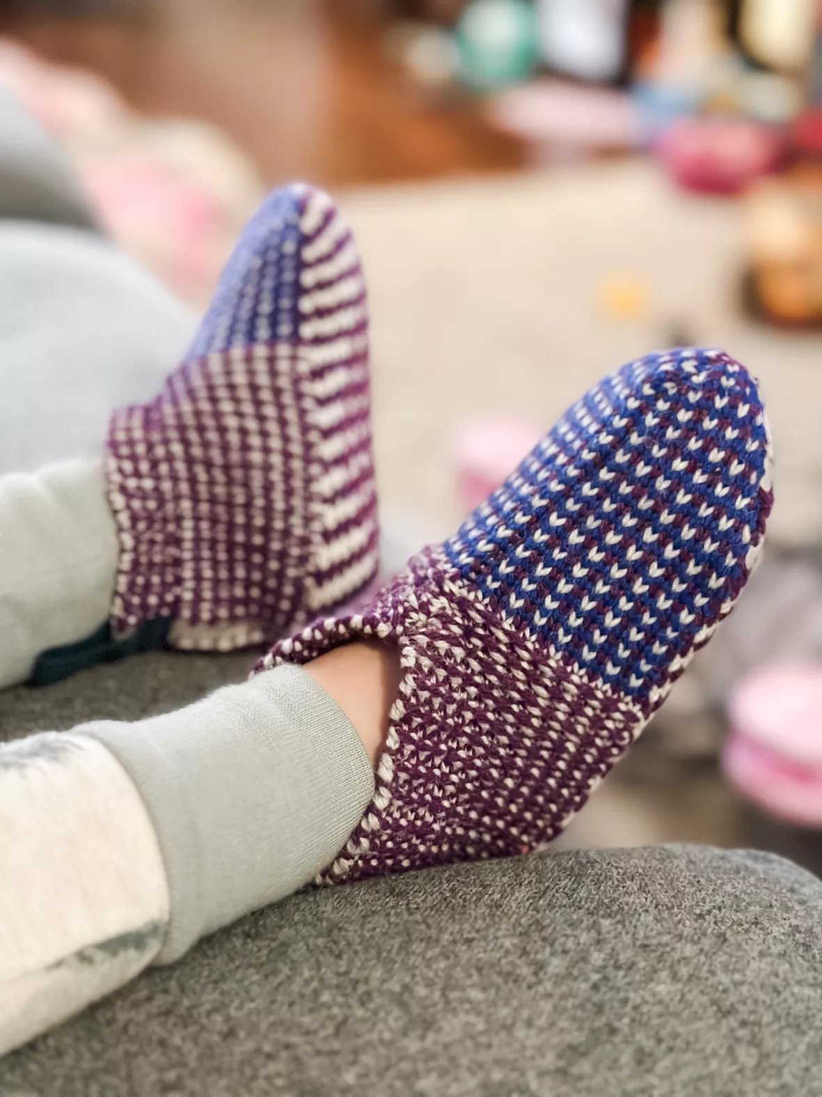 Toddler Bombas Gripper Slipper Ankle Socks