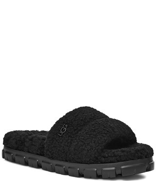 Cozetta Curly Platform Slides | Dillard's