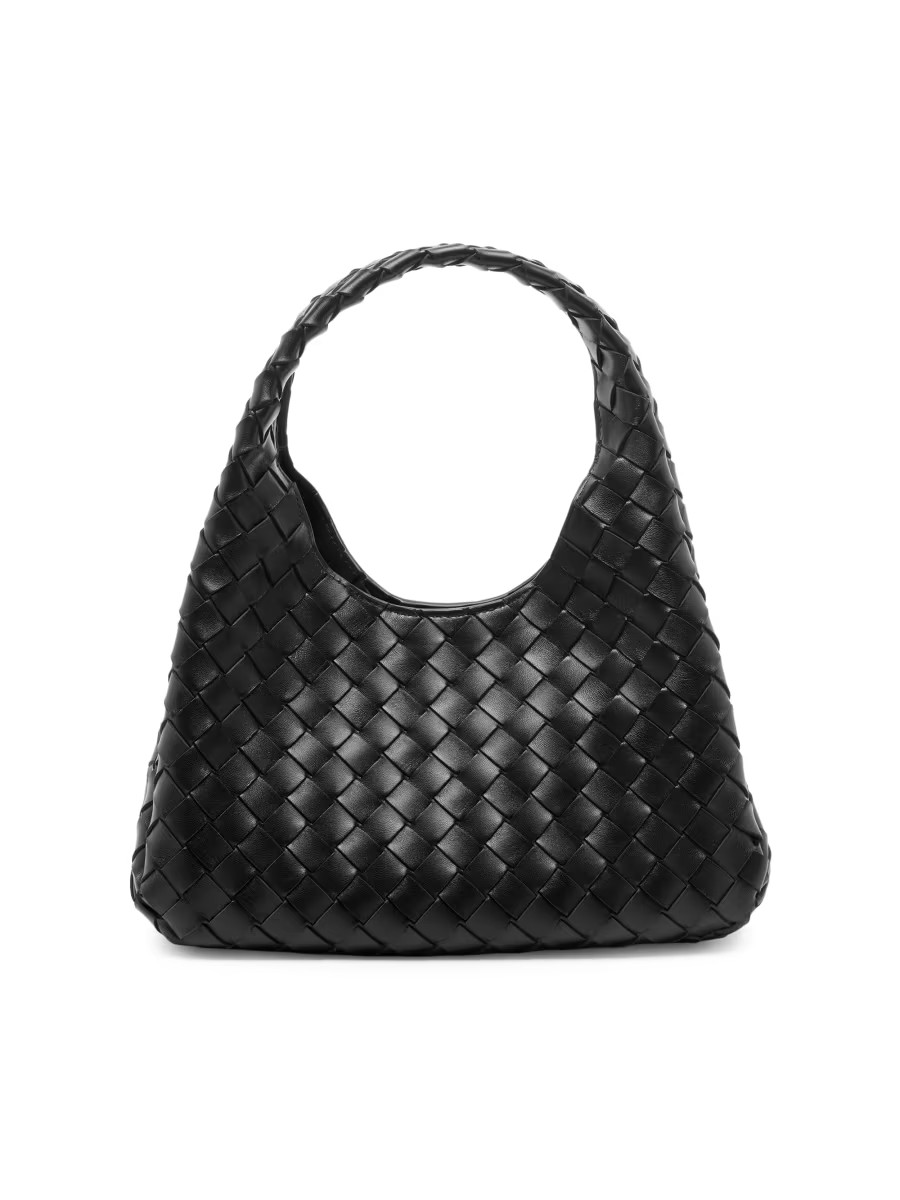 Small Campana Intrecciato Leather Shoulder Bag | Saks Fifth Avenue