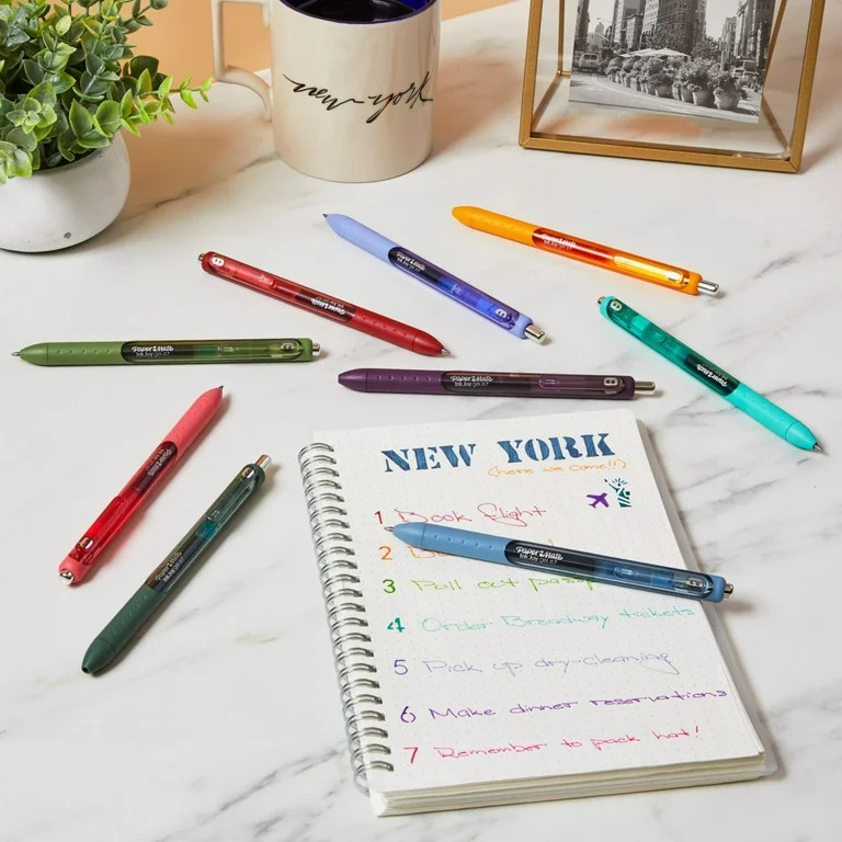 Paper Mate InkJoy Gel Pens, Medium Point (0.7 mm), Assorted Colors, 10 Count | Walmart (US)