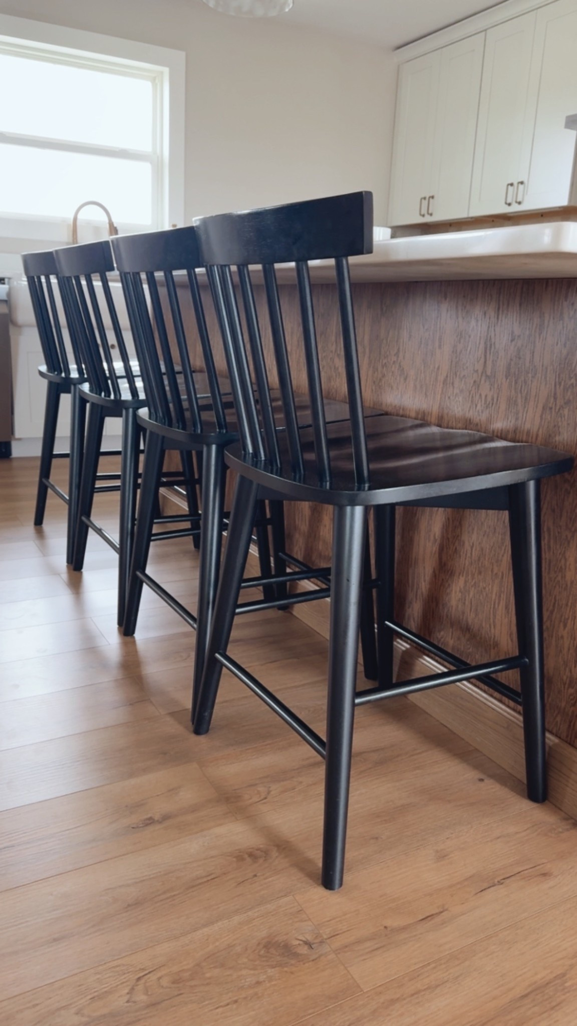 The most perfect counter height bar stools! Easy to clean + timeless style!

Kitchen, chairs, wood chairs

#LTKHome
