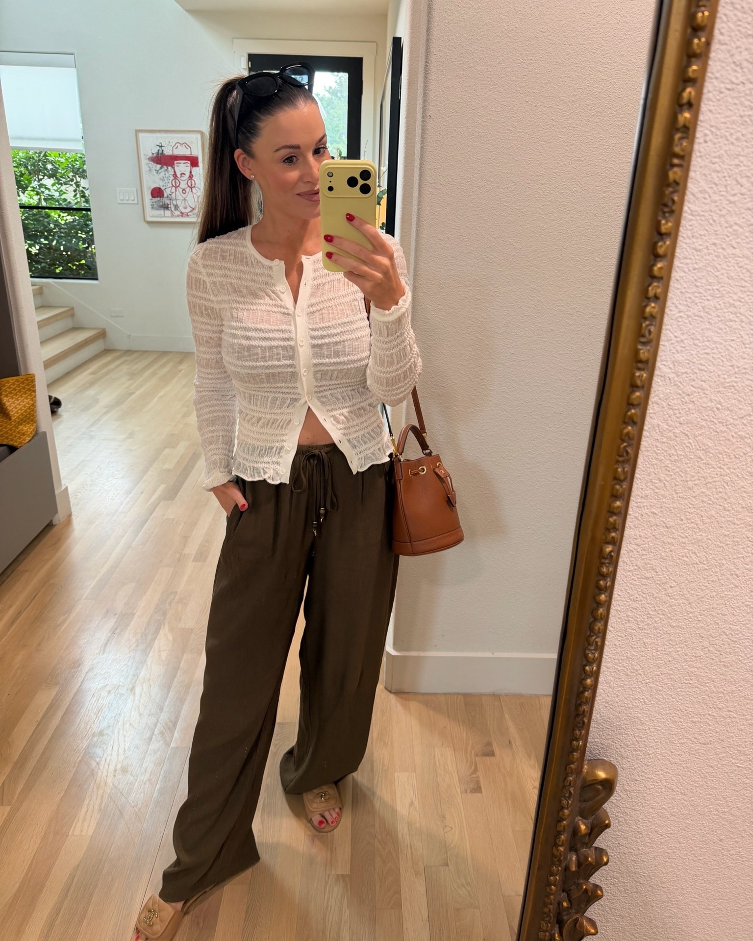 This look from @Zara is so good and even though it’s a long sleeve top and pants, these are lightweight which make them perfect for warmer weather days! 

Also a really great vacation outfit, resortwear outfit, and summer outfit!

#LTKootd #LTKgrwm #LTKdayinmylife