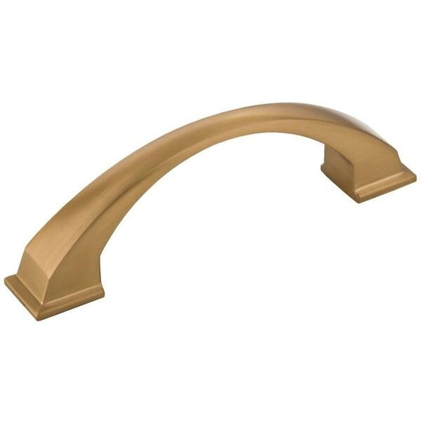 Jeffrey Alexander Roman 3-3/4 Inch Center to Center Arch Cabinet Pull - Satin Bronze | Bed Bath & Beyond