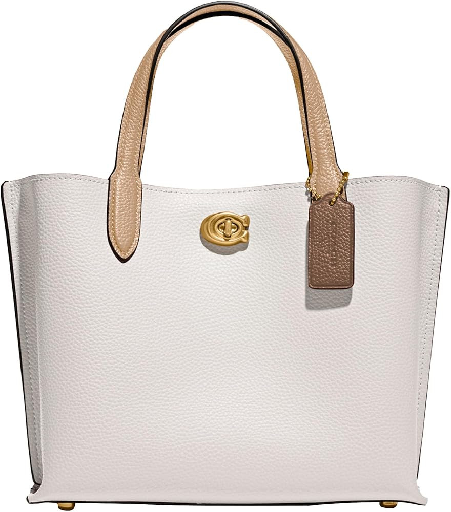 Coach Color-Block Leather Willow Tote 24 | Amazon (US)