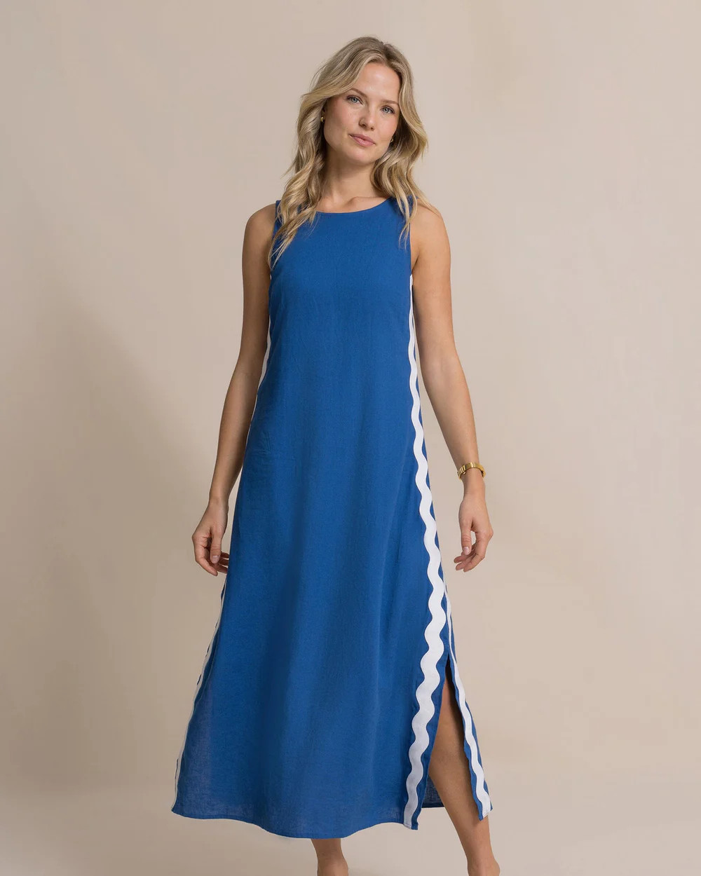 Zalia Side Stripe Maxi Dress | Southern Tide