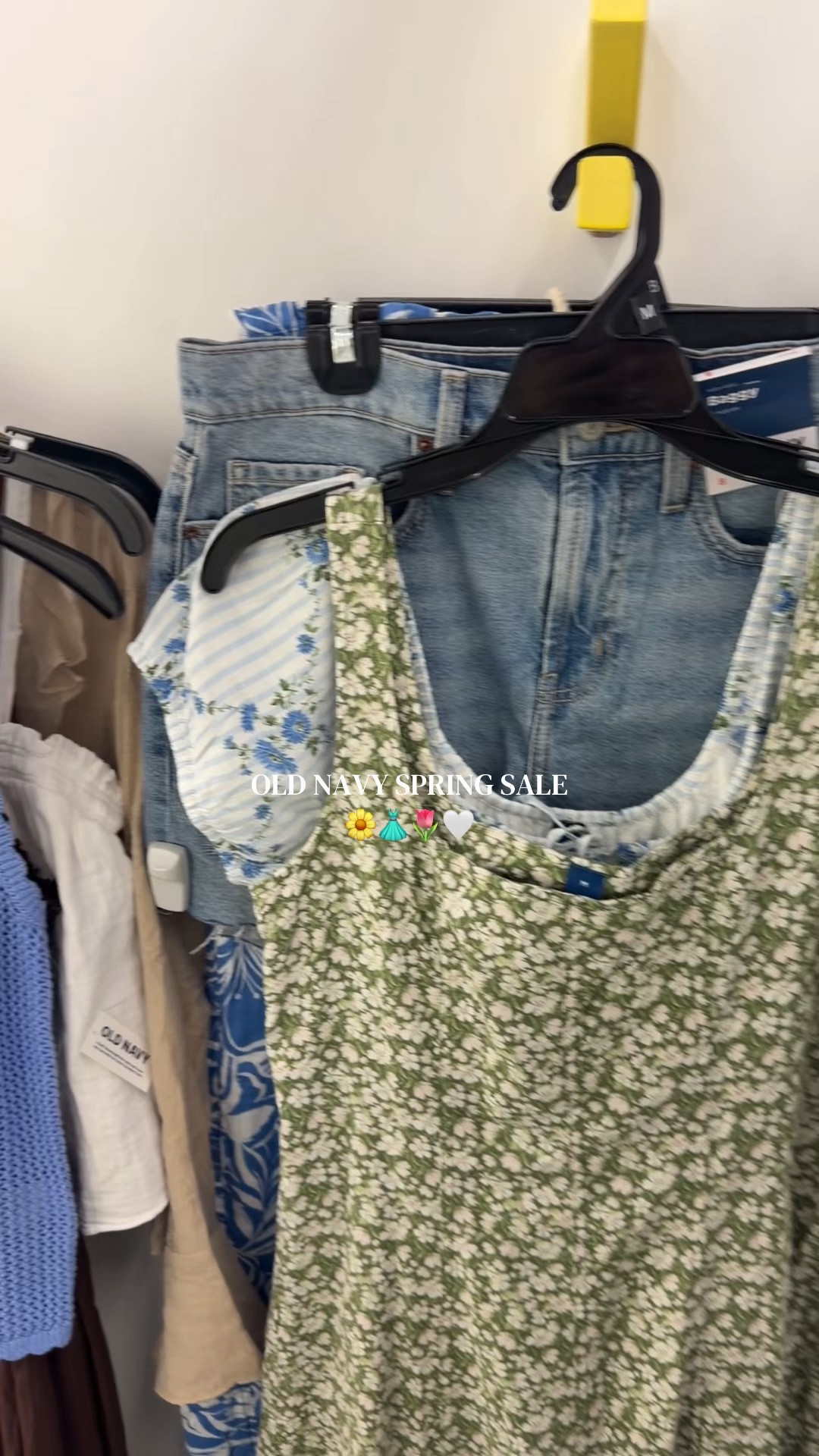 Some cute old navy spring finds!🌼👗 wearing size Med in tops & dresses! Size 8 in shorts! 
Linked everything here!🤍

#LTKSeasonal #LTKSaleAlert