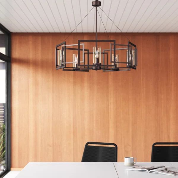 Wightman Shaded Drum Chandelier | Wayfair North America