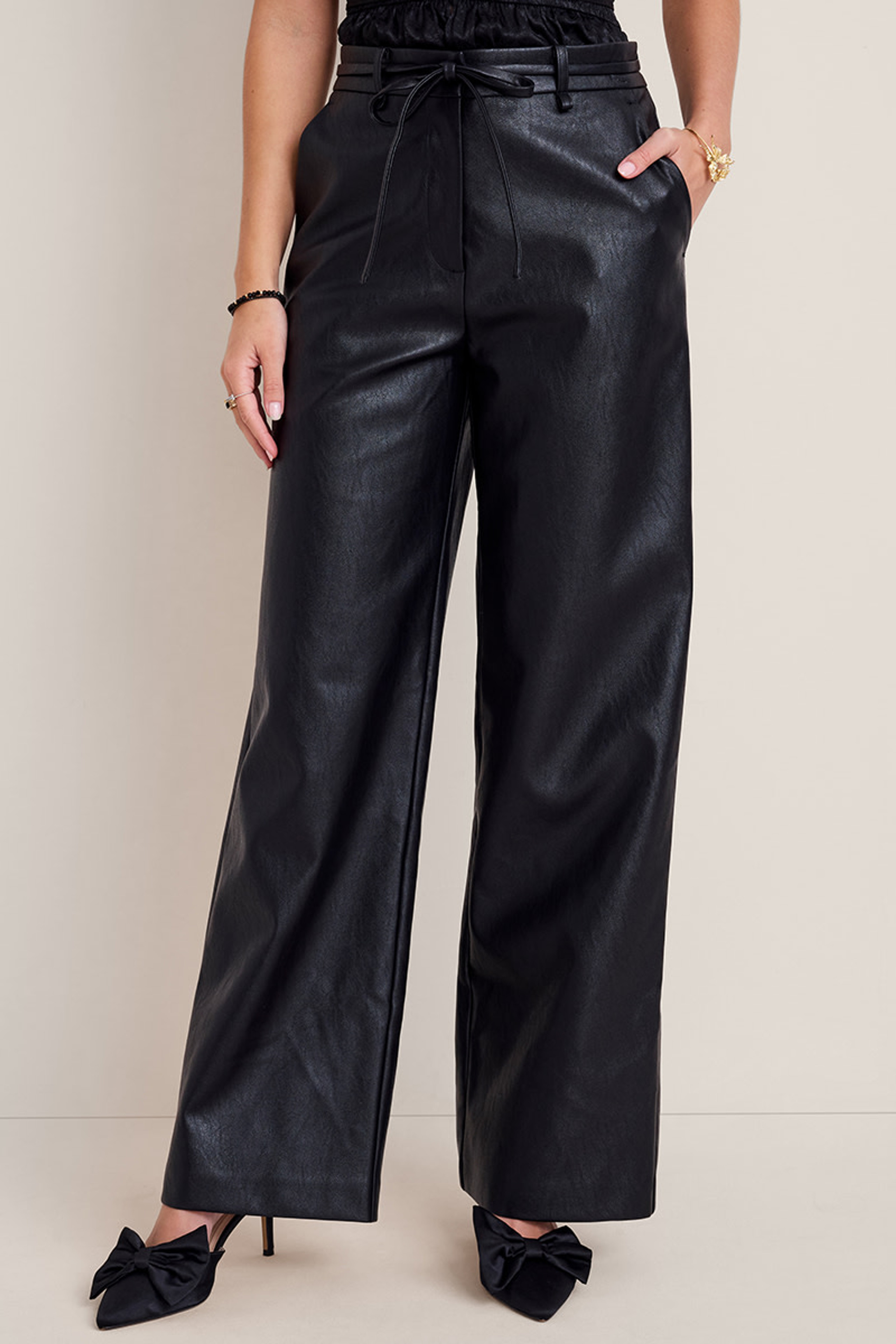 Laura Faux Leather Pants | Francesca's