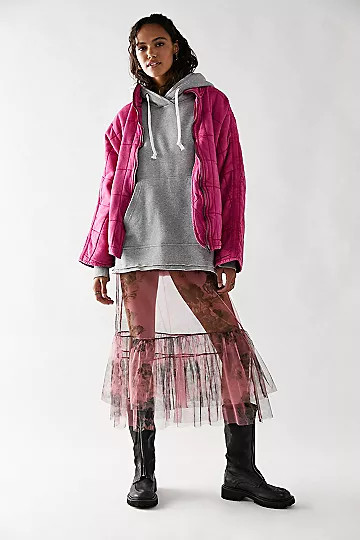 Dolman Quilted Knit Jacket | Free People (Global - UK&FR Excluded)