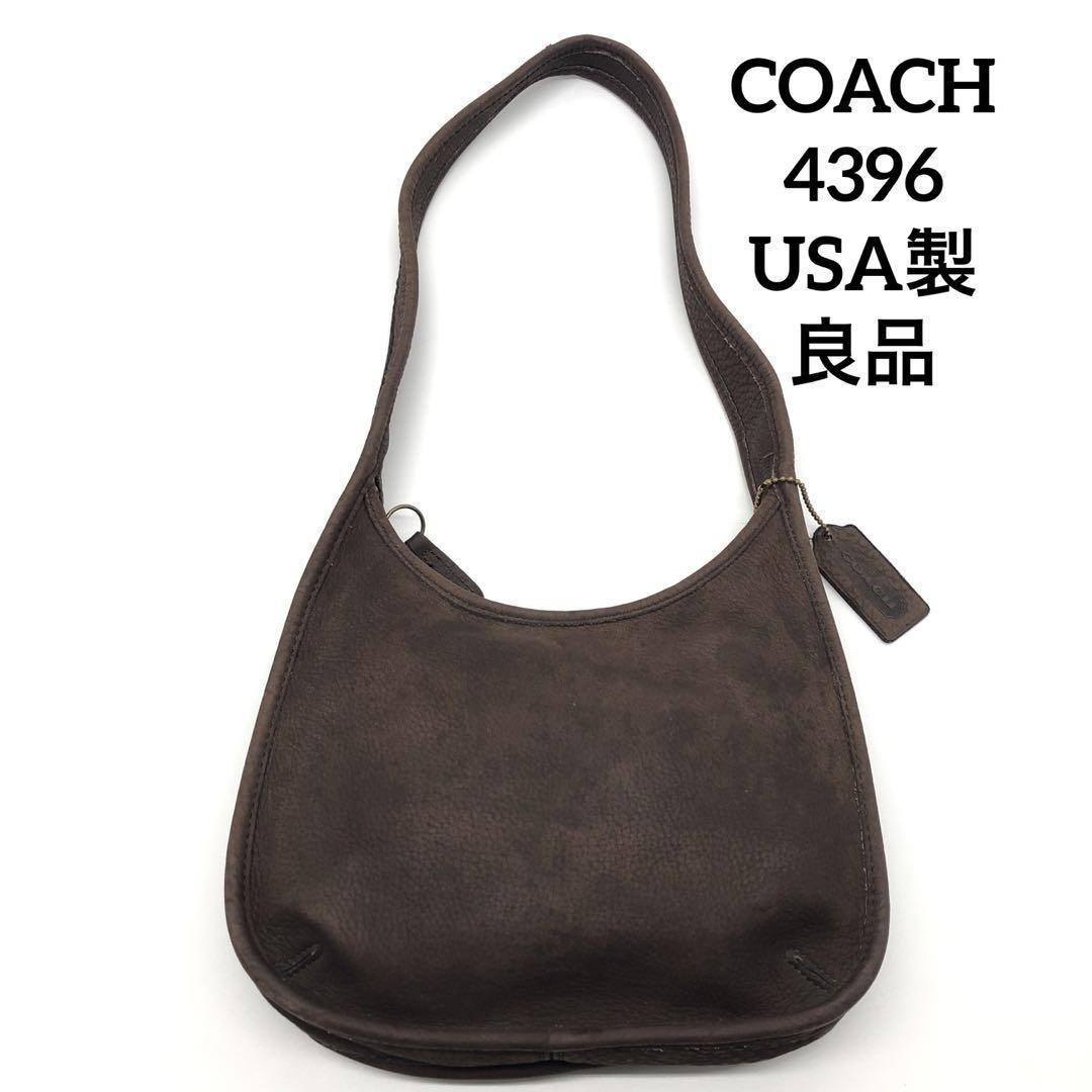 COACH 4396 Ergo Shoulder Handbag Leather Dark Brown Logo Charm Vintage Japan | eBay | eBay US